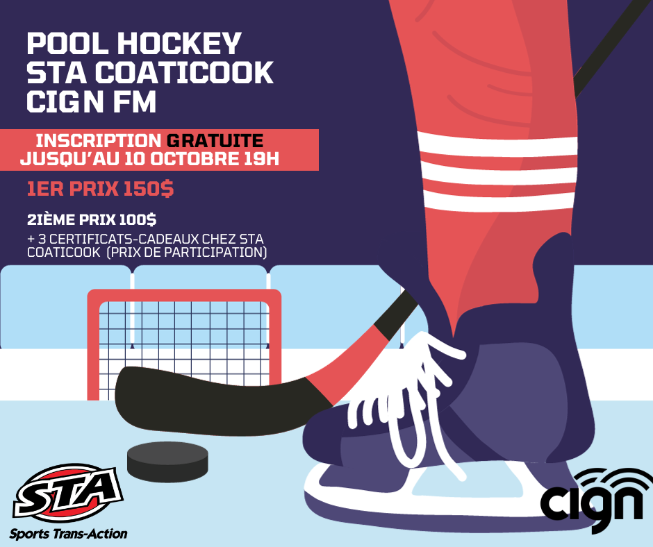 Pool de hockey STA CIGN FM 2023 CIGN FM96.7