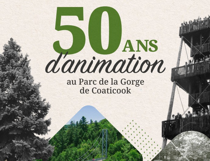 Le journaliste Christian Caron lance un livre retraçant les 50 ans du Parc de la Gorge de Coaticook et rendant hommage à ses bâtisseurs.