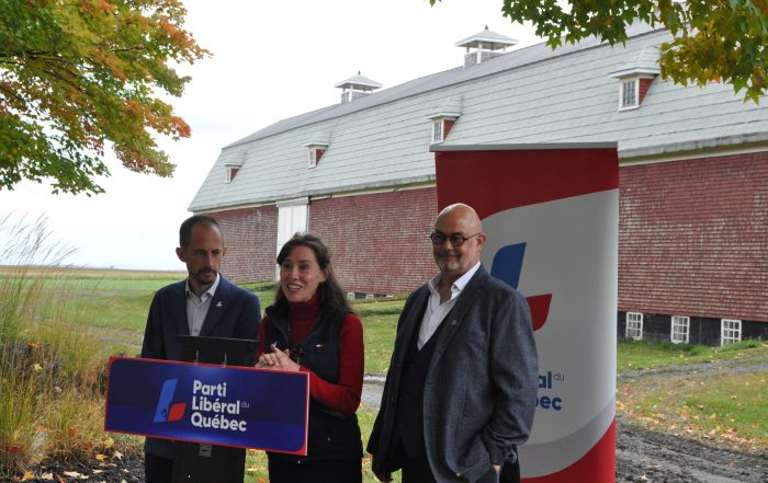 Jacqueline Belleau s’engage à soutenir la pérennité du Centre d’innovation agricole