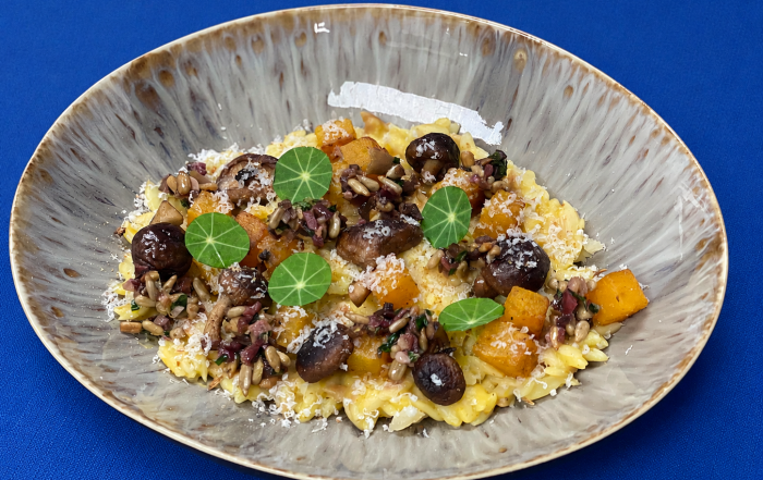 Un orzotto aux saveurs d’automne signé Pierre-Alexandre Joly