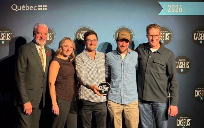La Fromagerie La Station de Compton remporte quatre prix au Sélection Caseus 2026, dont le Caseus Or pour son Alfred le Fermier Grand Cru.
