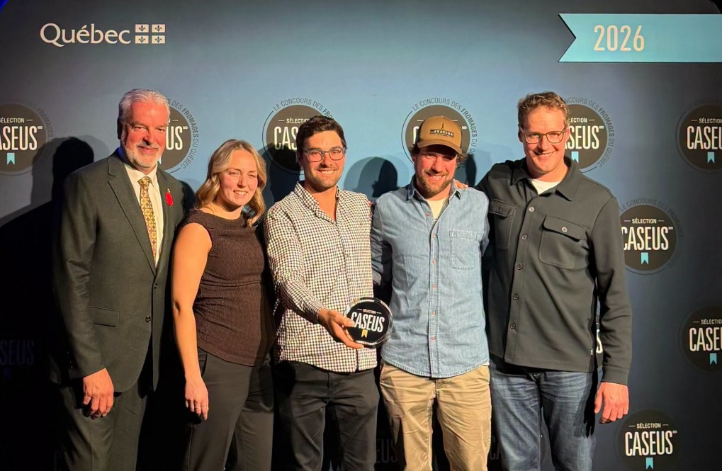 La Fromagerie La Station de Compton remporte quatre prix au Sélection Caseus 2026, dont le Caseus Or pour son Alfred le Fermier Grand Cru.